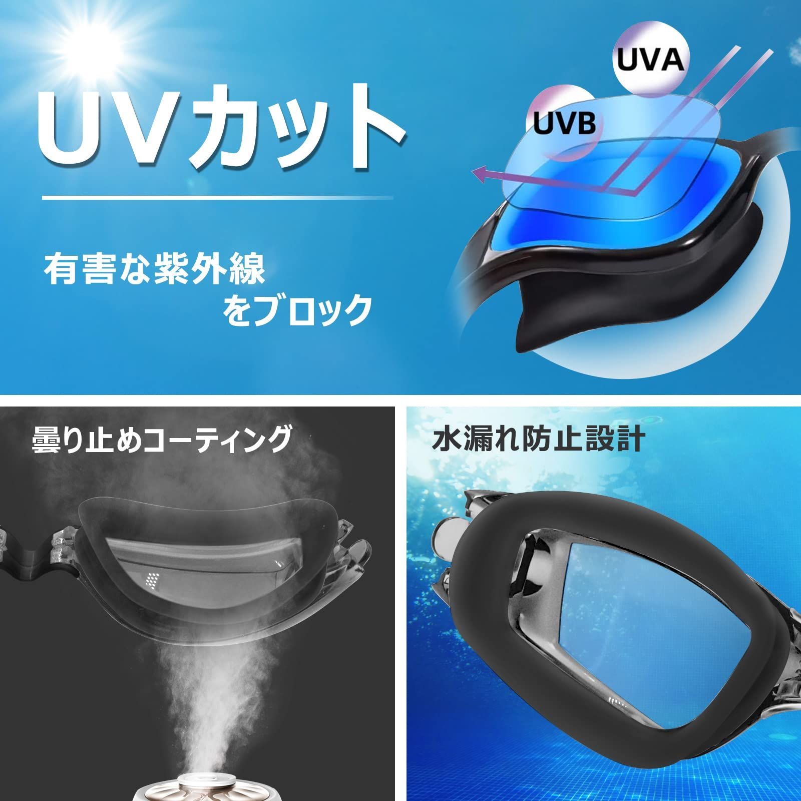 水中メガネ