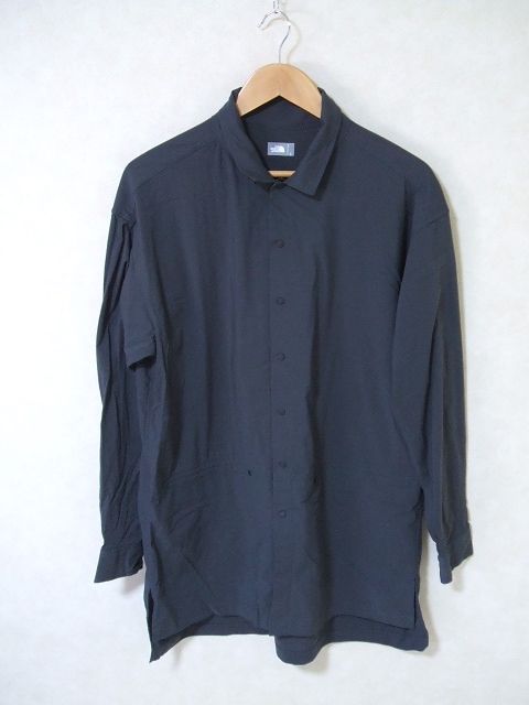 THE NORTH FACE サイズL シャツジャケット ジャケット チャコールグレー メンズ ザノースフェイス【中古】2-0920M