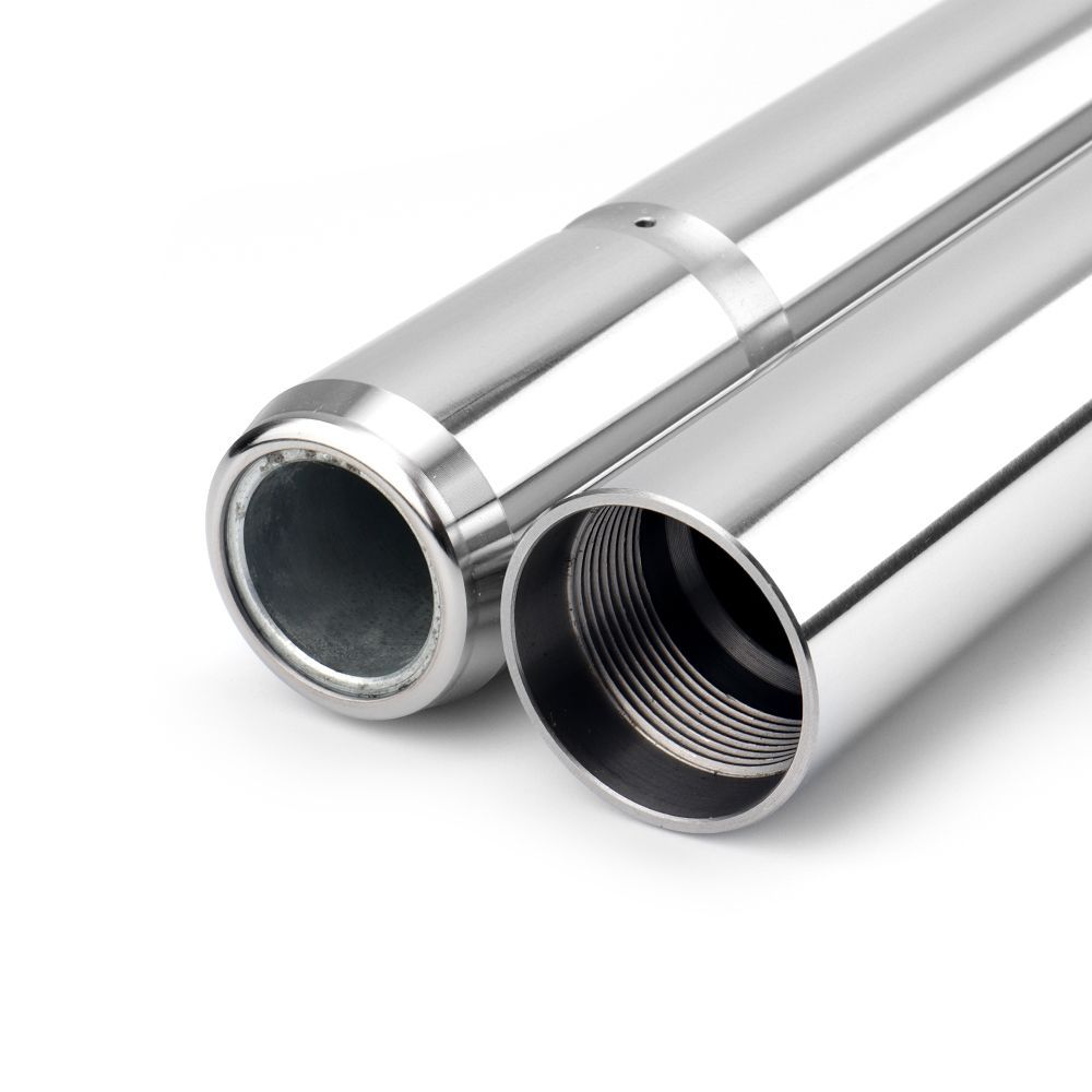 XS434 上メッキXL250S L250S 1978-1981 35MM 純正品番51410-428-003に対応 インナーチューブ ２本