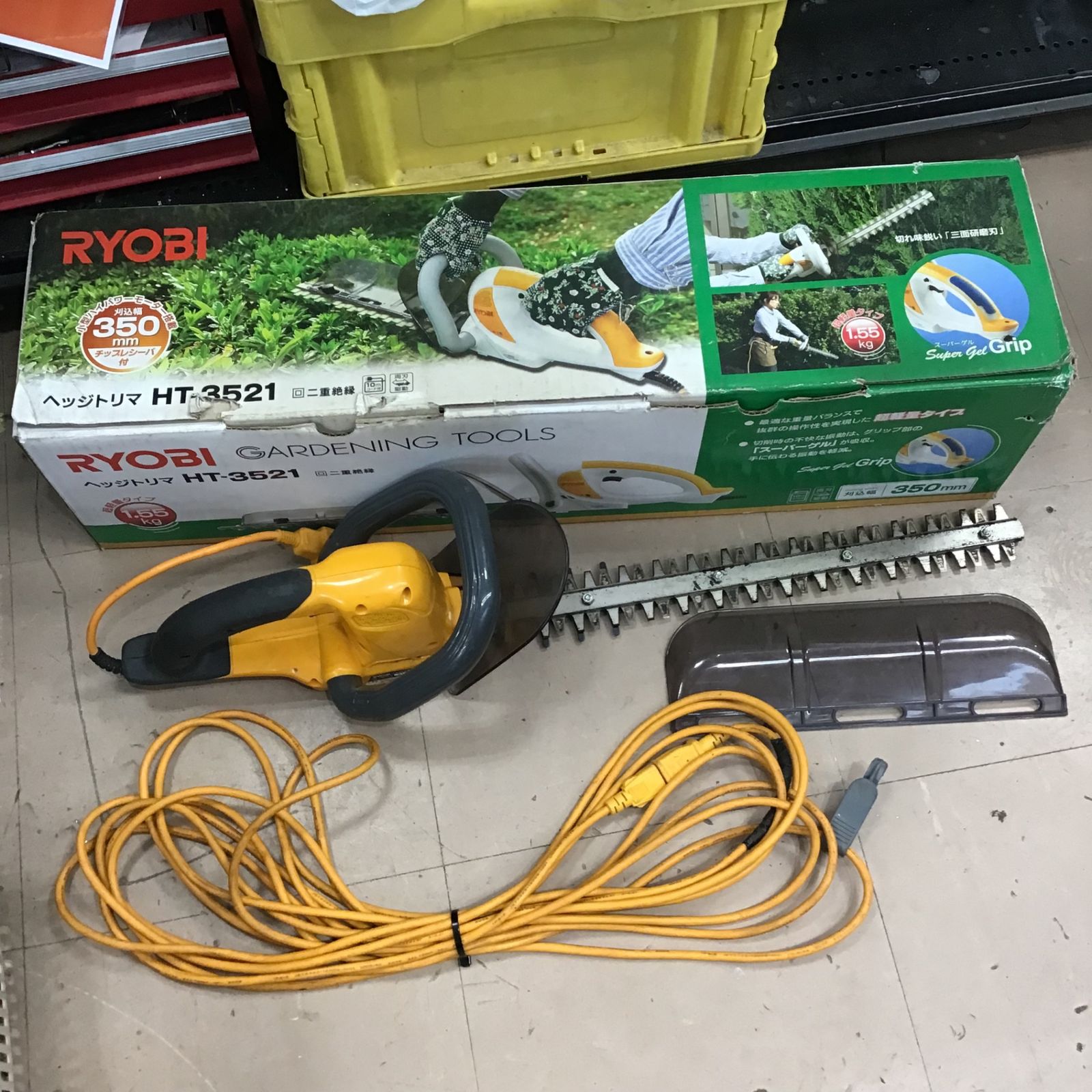 リョービ(RYOBI) ヘッジトリマ HT-3521 刈込幅350mm 693601A【草加店】