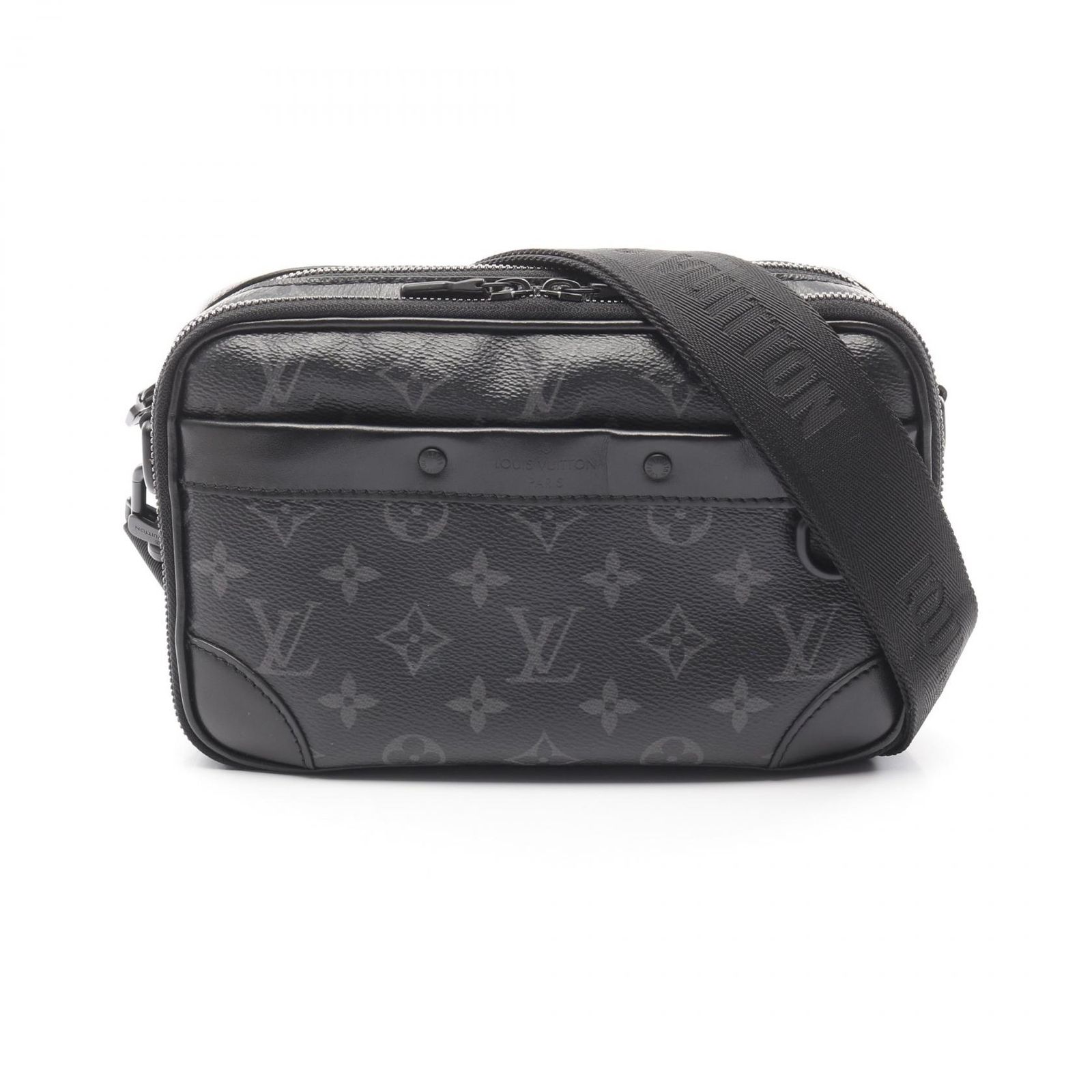 ルイ ヴィトン LOUIS VUITTON ショルダーバッグ アルファ メッセンジャー M46955 PVCコーティングキャンバス レザー アルファ メッセンジャー メンズ Used A