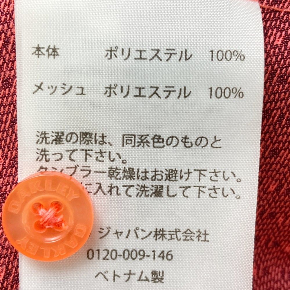 サイズ：XL OAKLEY オークリー 433963JP 半袖シャツ スカル刺繍