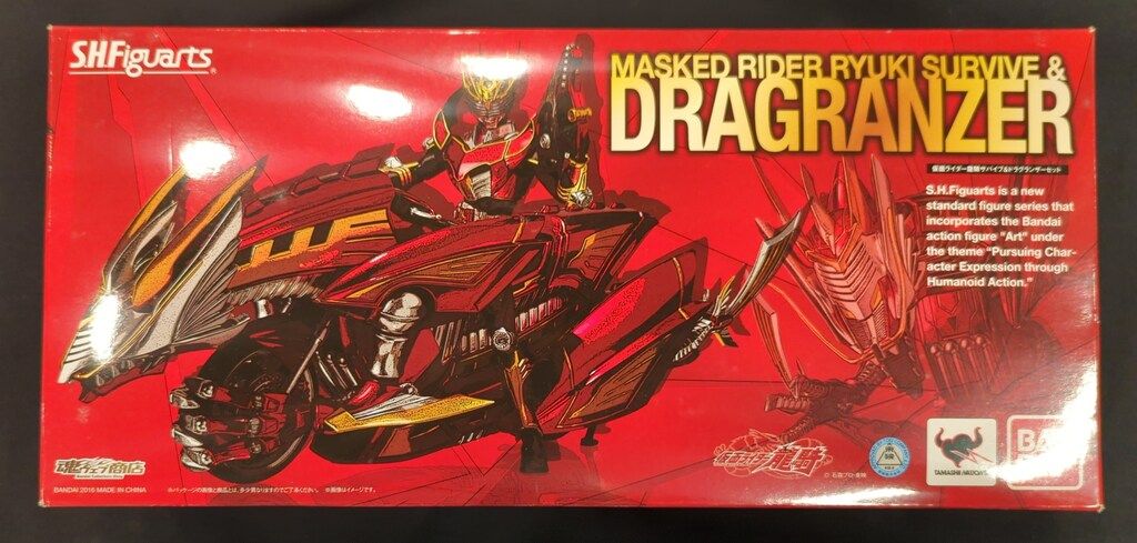 バンダイ S.H.Figuarts 仮面ライダー龍騎 仮面ライダー龍騎サバイブu0026ドラグランザーセット