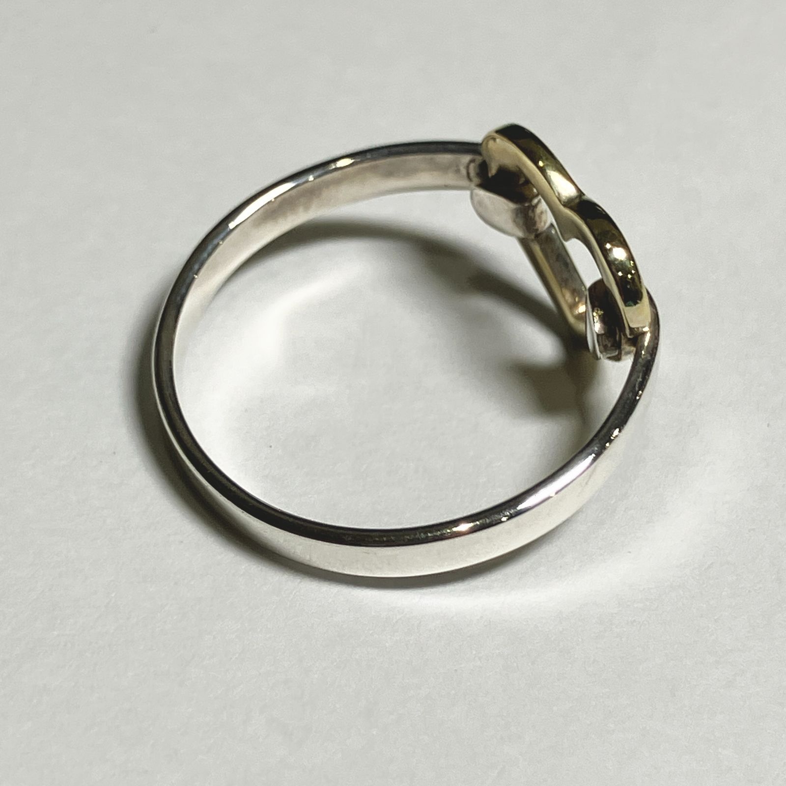 m001 T4(60) ティファニー TIFFANY&Co オープンハート リング 指輪 16