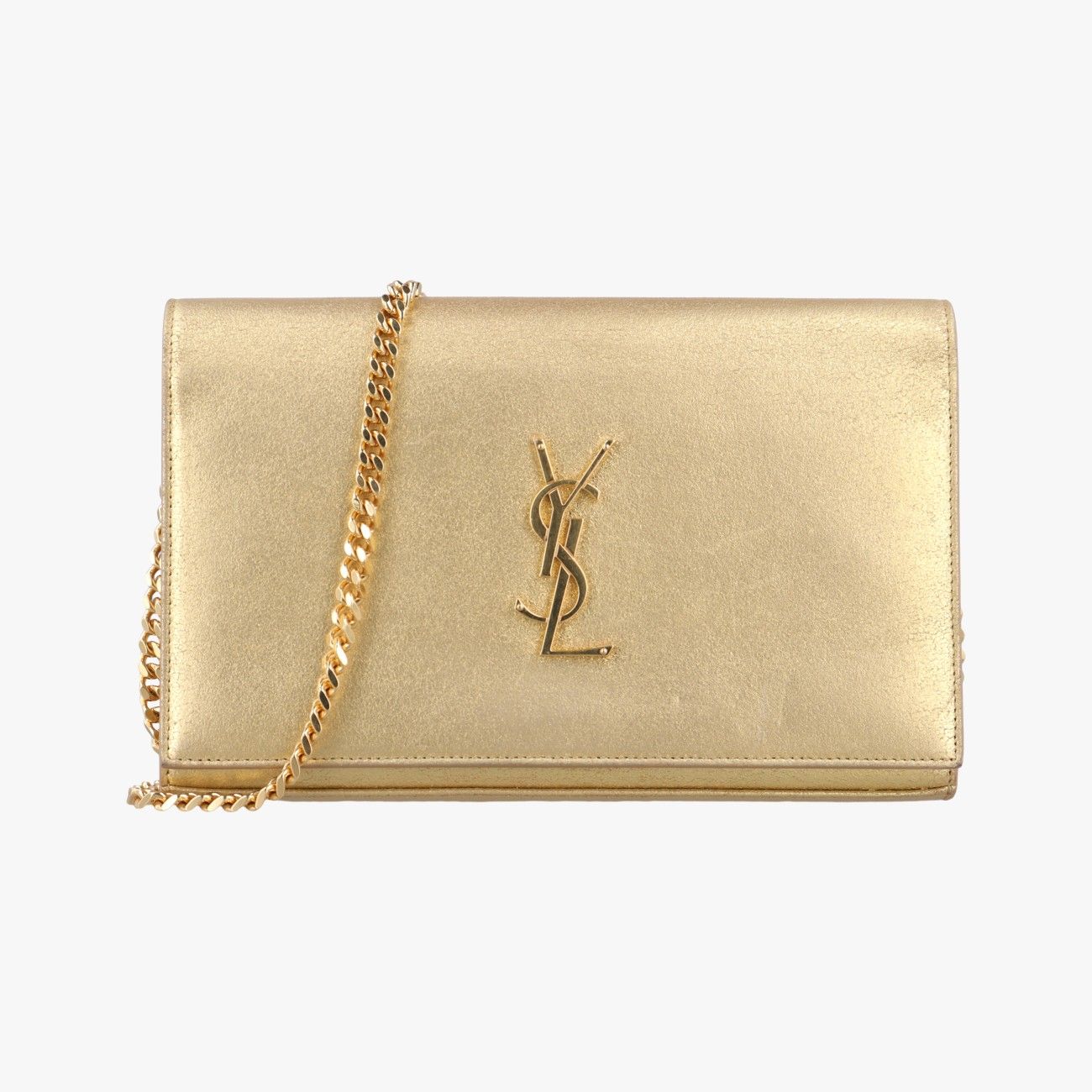 イヴサンローランYves Saint Laurentケイトゴールドレザー