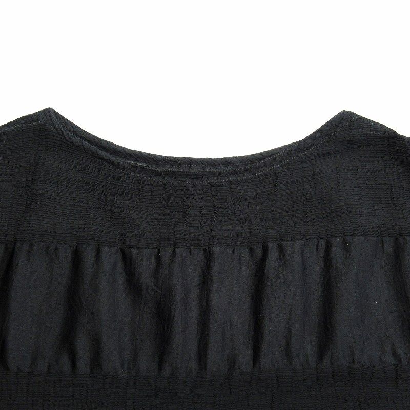 美品 09ss ミーイッセイミヤケ me ISSEY MIYAKE 製品染め加工 シアー  