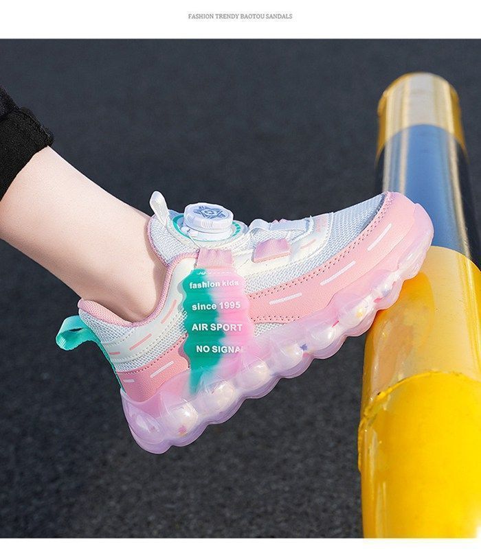 スニーカー 女の子 スポーツシューズ メッシュ 紐なし 楽チン ランニングシューズ キッズシューズ 子供用 キッズ 子供 ベビー 子ども 旅行 かわいい おしゃれ 運動靴HZQ712