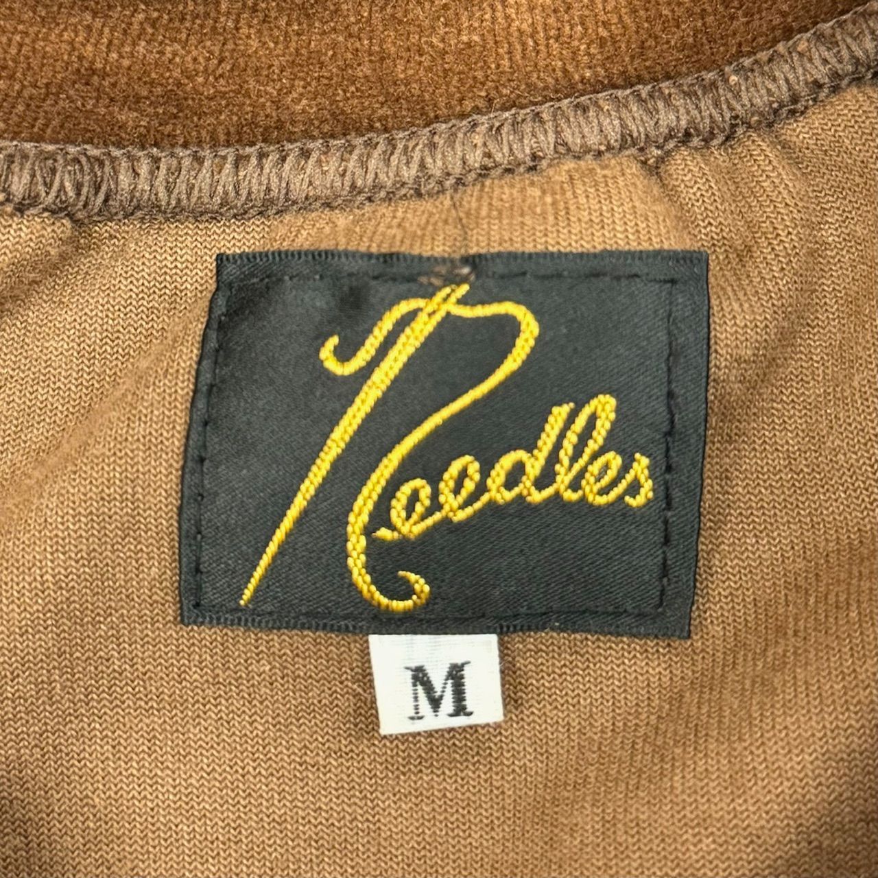 定価31900円 Needles 22AW R.C TRACK JACET - C/PE VELOUR - Brown R.C 