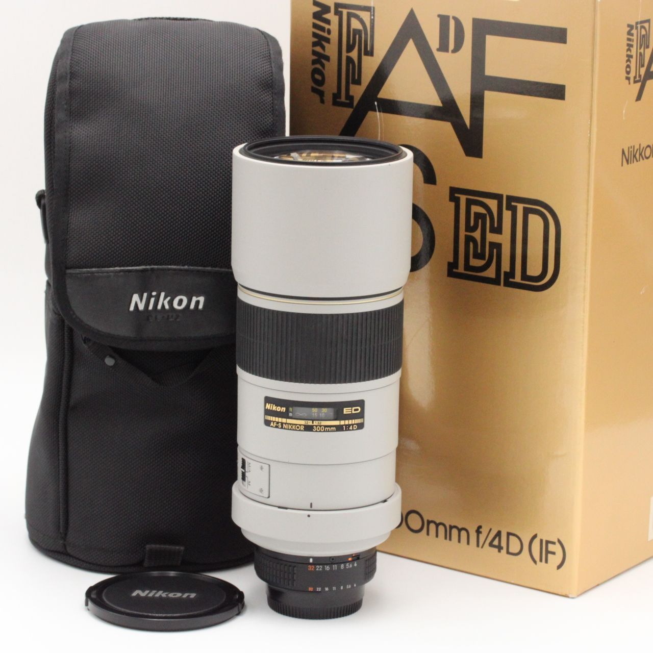 ニコンAi AF-S Nikkor ED 300mm 4 D IF ライトグレー-