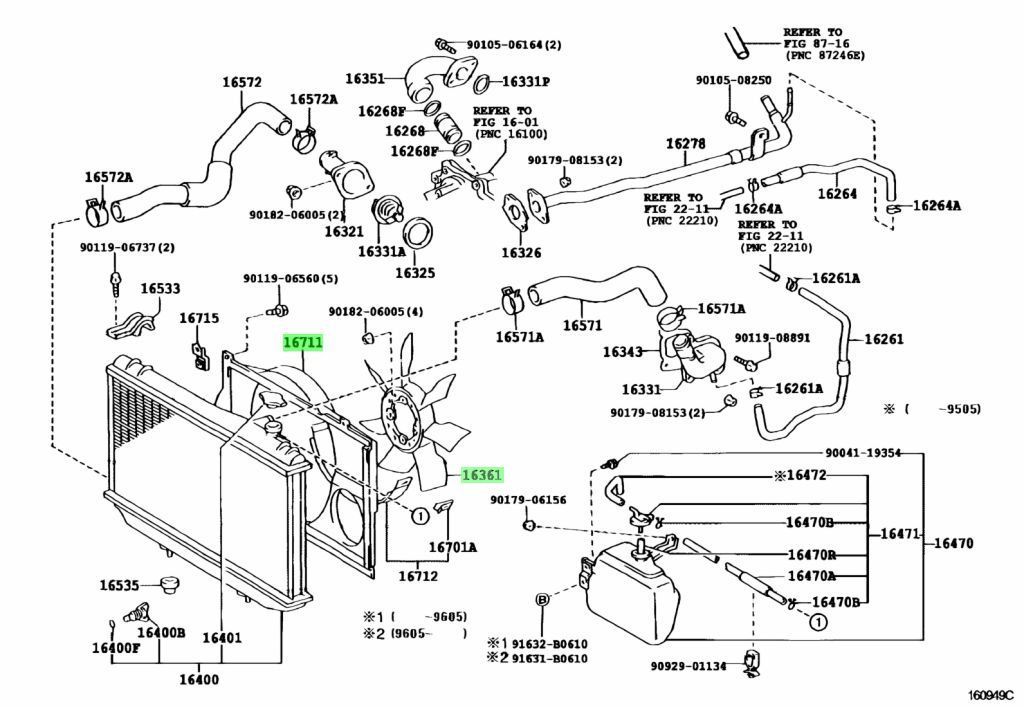 新品 トヨタ純正 80 スープラ ラジエーター クーリング ファン ファン