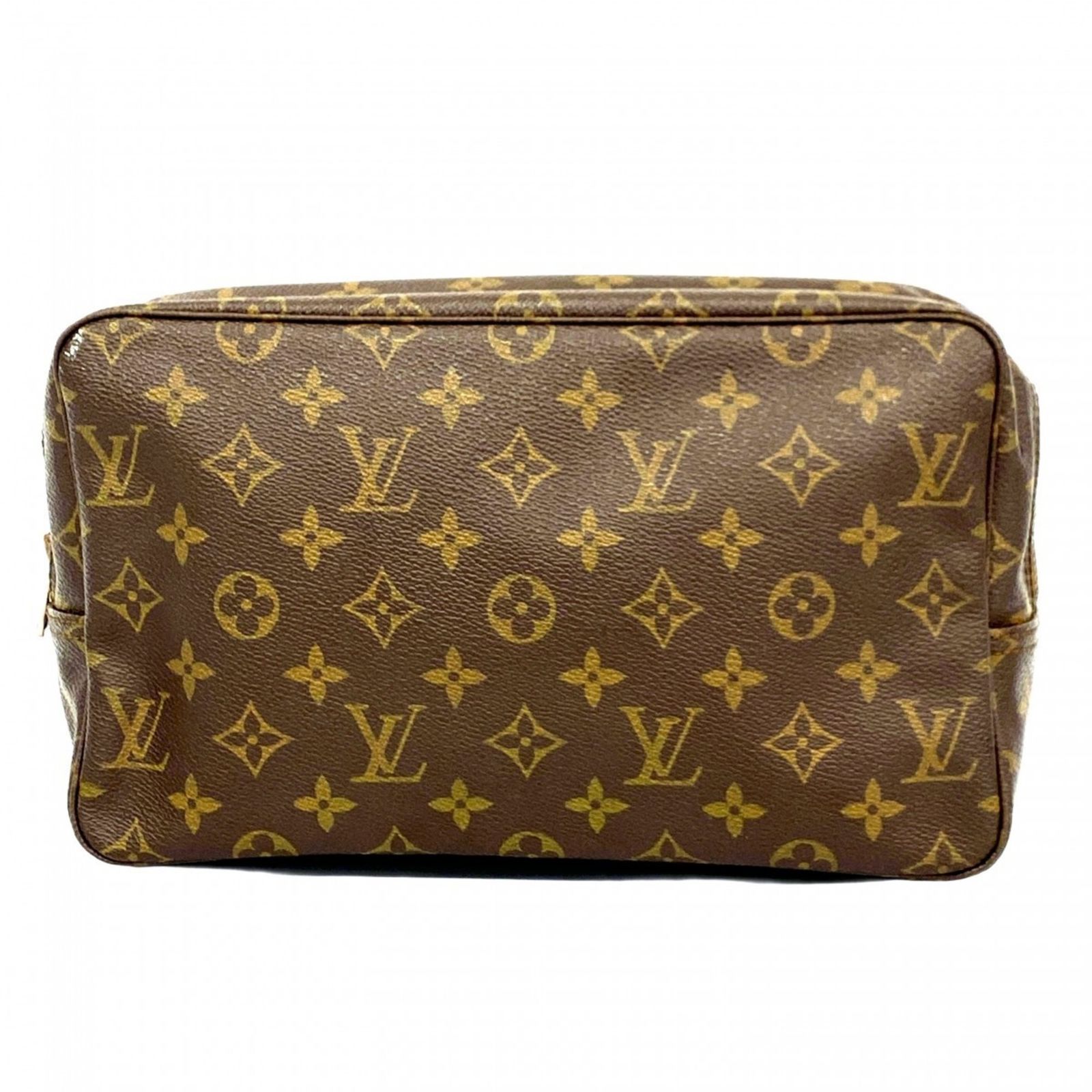 ルイ ヴィトン Louis Vuitton ルイ ヴィトン ポーチ モノグラム トゥルーストワレット28 M47522 ブラウンレディース