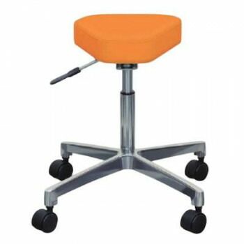 高田ベッド製作所 サドルチェアー(キャスター付き) オレンジ TB-64-01
