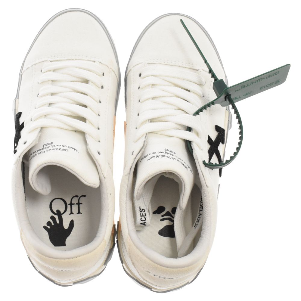 OFF-WHITE (オフホワイト) LOW VULCANIZED サイドロゴ ローカット