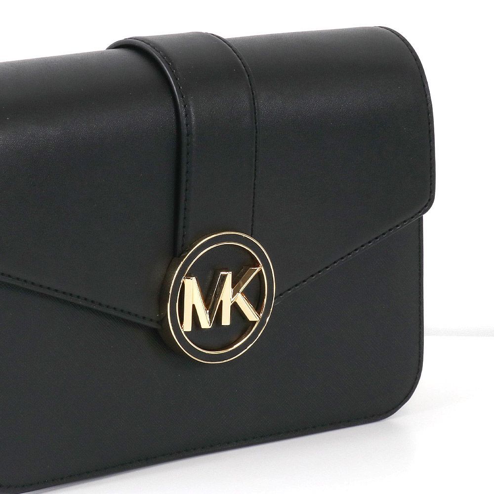 マイケルコース MICHAEL KORS バッグ ショルダーバッグ 35S2GNML2L BLACK 2way チェーンバッグ アウトレット  レディース 新作 新品 未使用品