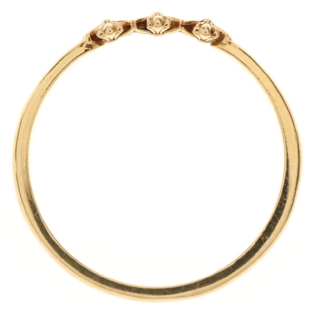 Chrome Hearts クロムハーツ バブルガム クロスボール リング クロム