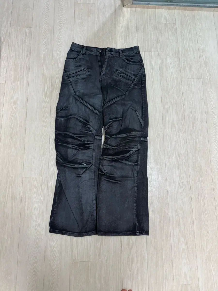 Dnsr コーティング デニム パンツ 在庫切れ 商品 L