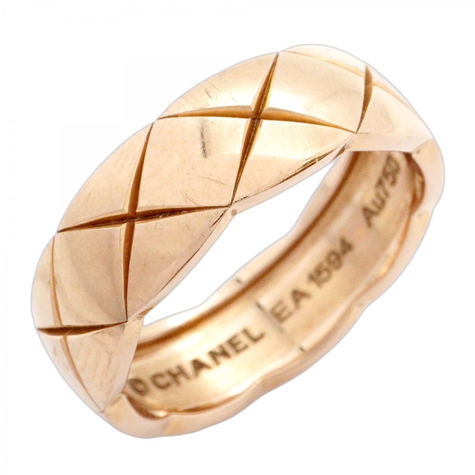 シャネル Chanel シャネル リング ココクラッシュ 18KPG ピンクゴールド ＃56レディース