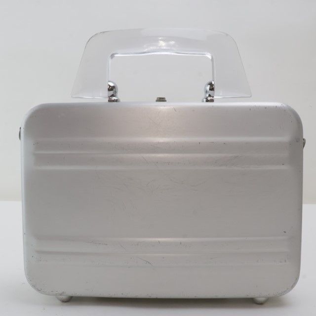美品　ゼロハリバートン　ミニアタッシュケース　シルバー　鍵付属 080 ZERO HALLIBURTON 美品 ゼロハリバートン ミニ アタッシュケース