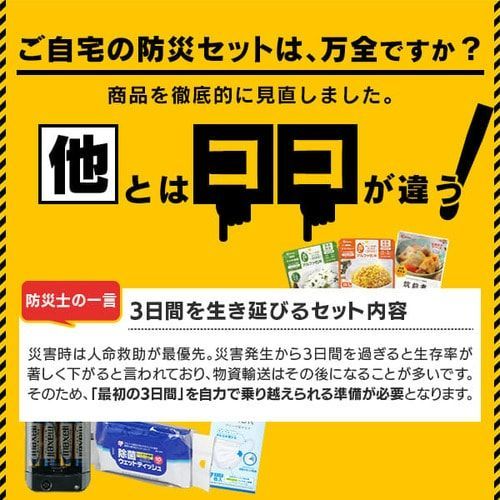 水 避難リュック