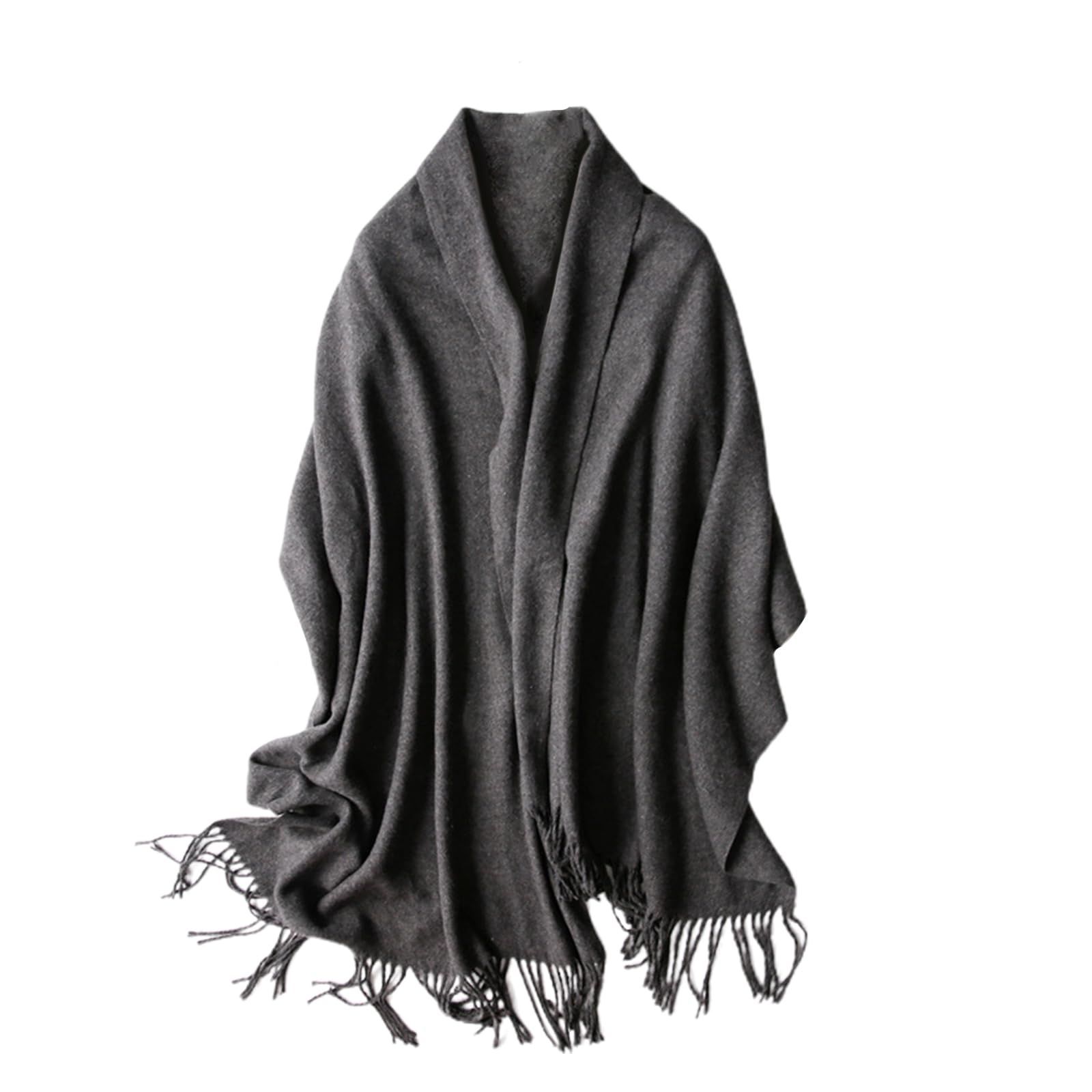 まもなく終了 無地 暖かい 厚手 結婚式 大判ストール 誕生日 クリスマス レディース プレゼント マフラー 秋 フレイリビ 冬