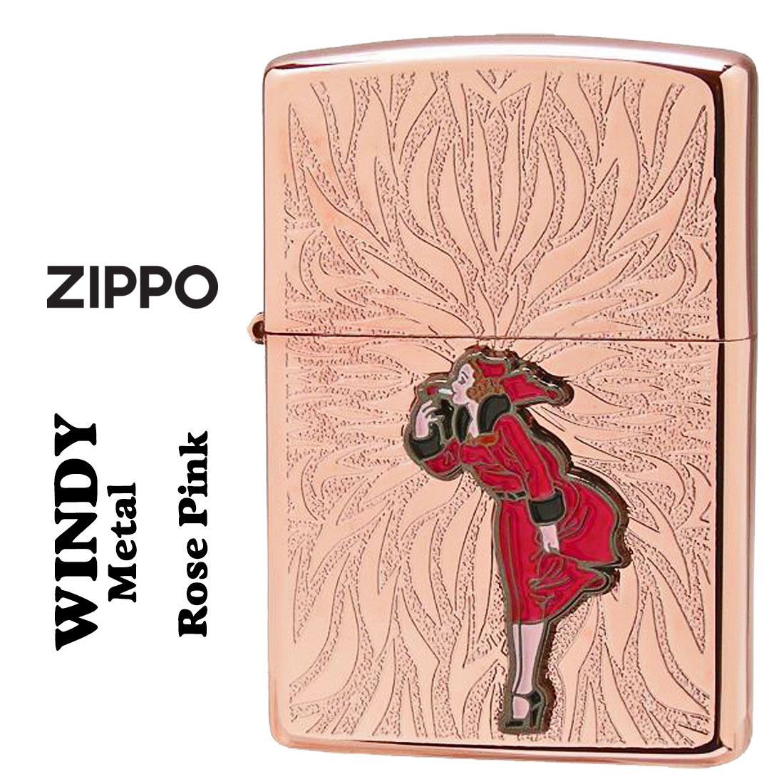 ☆ ZIPPO⁄ジッポー Windy⁄ウィンディ メタル貼り 1993年製 Zippo