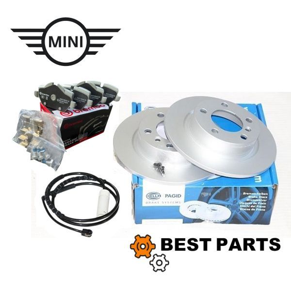 BMW MINI リアブレーキローター パッド センサー R60 61 ONE Cooper CooperS 34219808172 34219811539 34359804834