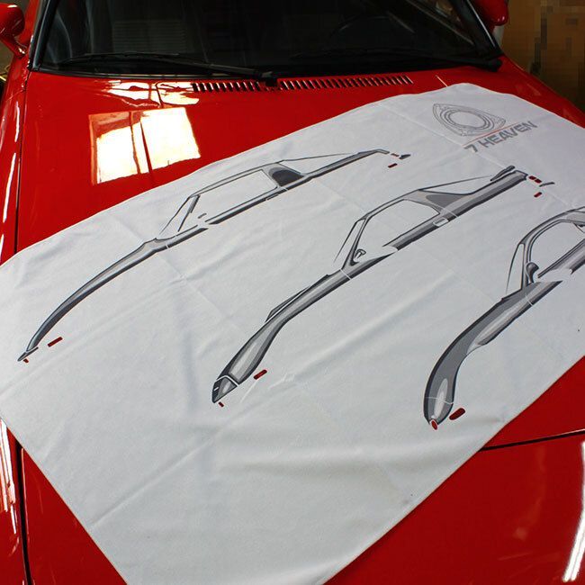 マツダ RX-7 FD3S FC3S FB3S シルエット ビーチ タオル BRIGHTFACE_UK