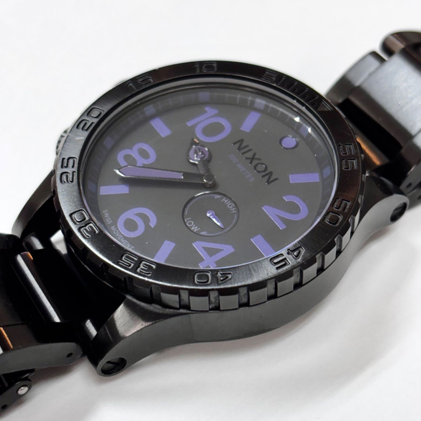 上美品⭐️NIXON ニクソン】 THE 51-30シリーズ メンズ腕時計 ブラック 