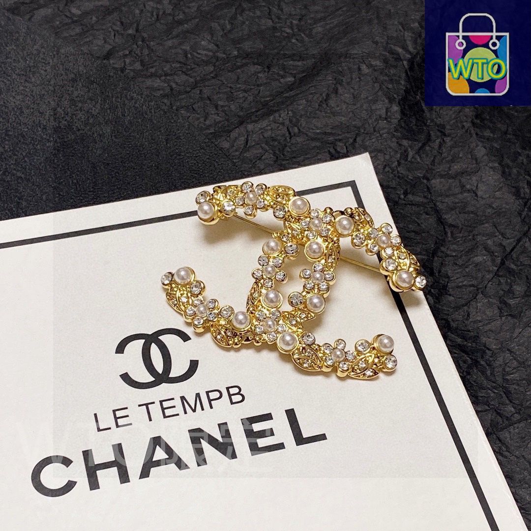 今日特価】Chanel シャネル 新入荷 ブローチ - メルカリ