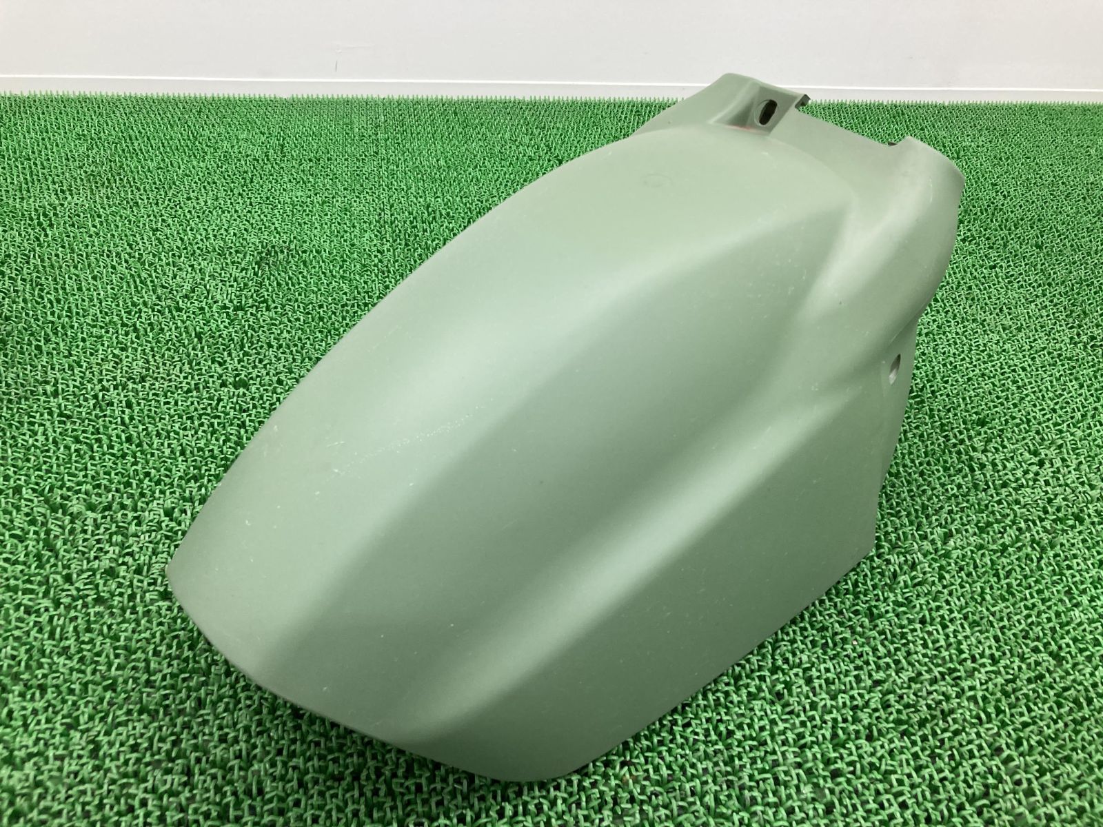 ジャイロキャノピー フロントフェンダー 緑 CFP125 社外  バイク 部品 TA02 ノーマルタイプ GyroCanopy 割れ欠け無し ペイント素材に