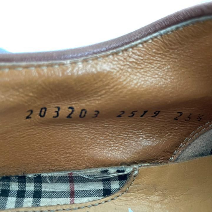 BURBERRY バーバリー ビジネスシューズ ブラウン サイズ25.5㎝ - メルカリ