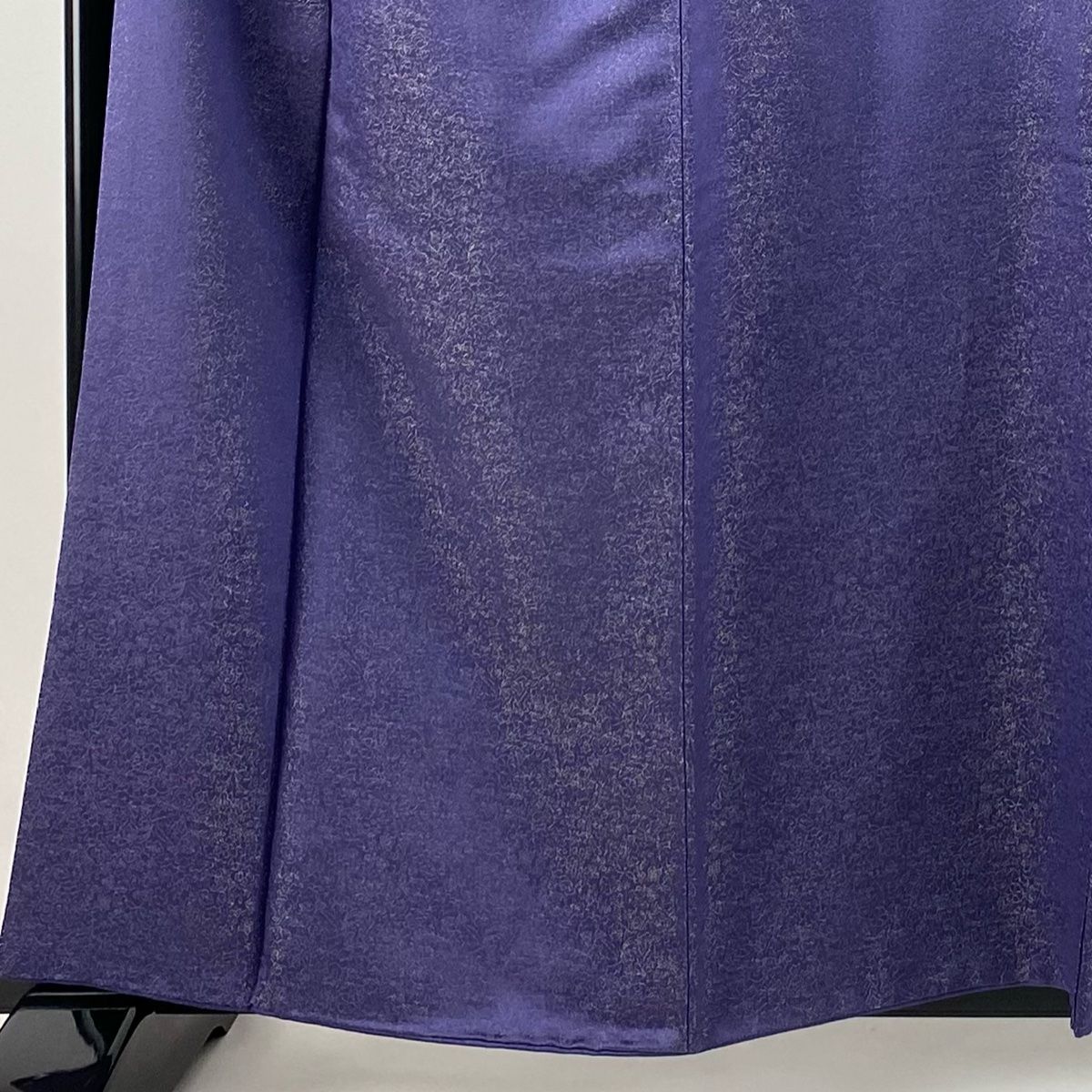 S*a様 未使用近い　美品　袷　正絹　紋付色無地　フルセット　裄丈長め 美品】 色無地 身丈159cm 裄丈68.5cm L 袷 久保田一竹工房 落款 地紋