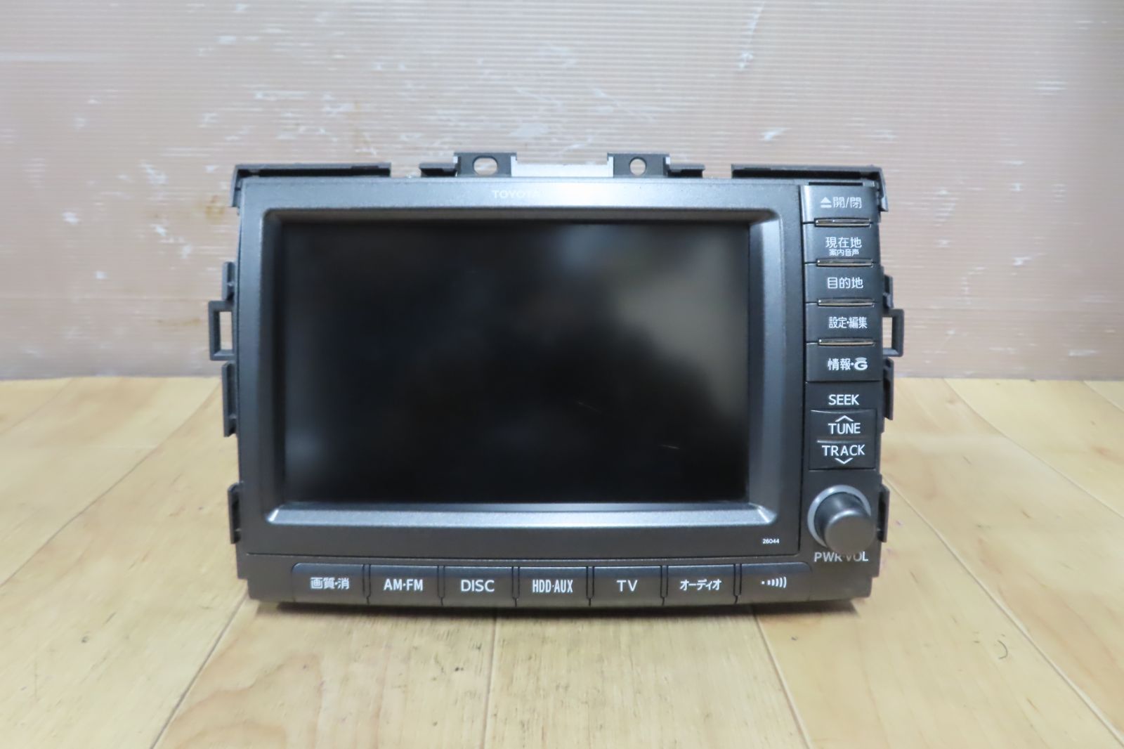 動作保証付★V9478/トヨタ純正　86100-28030　HDDナビ Yahoo!オークション -「86100-28030」の落札相場・落札価格