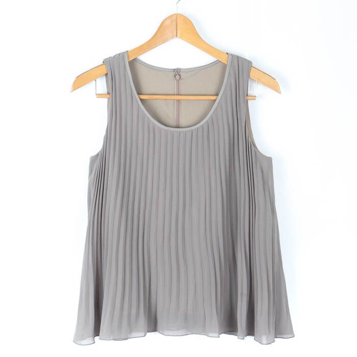 クード・シャンス カットソー シャツ トップス ノースリーブ ワールド レディース 38サイズ ベージュ COUP DE CHANCE 【中古】