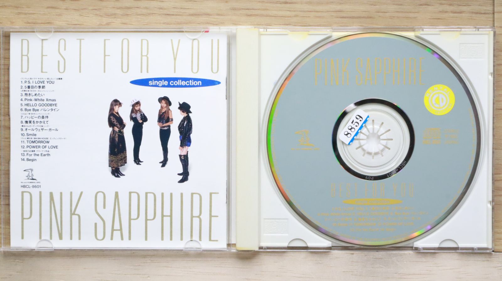 国内盤CD☆ピンク・サファイア/PINK SAPPHIRE□ PINK SAPPHIRE/BEST