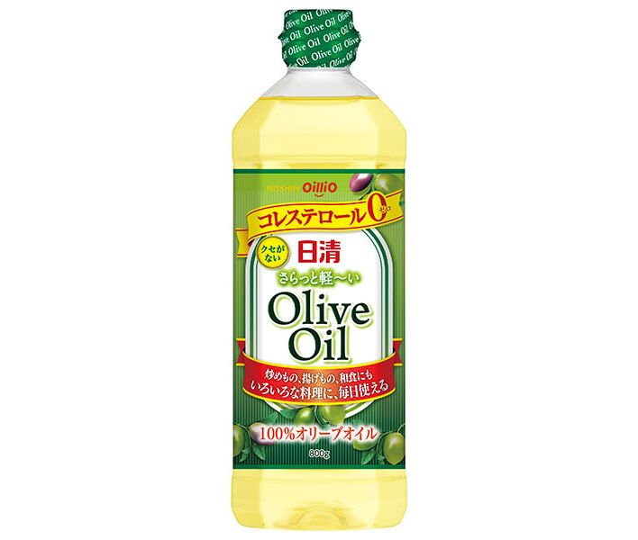 日清オイリオ 日清さらっと軽〜いオリーブオイル 800gペットボトル×8本入｜ オリーブオイル 調味料 食用油