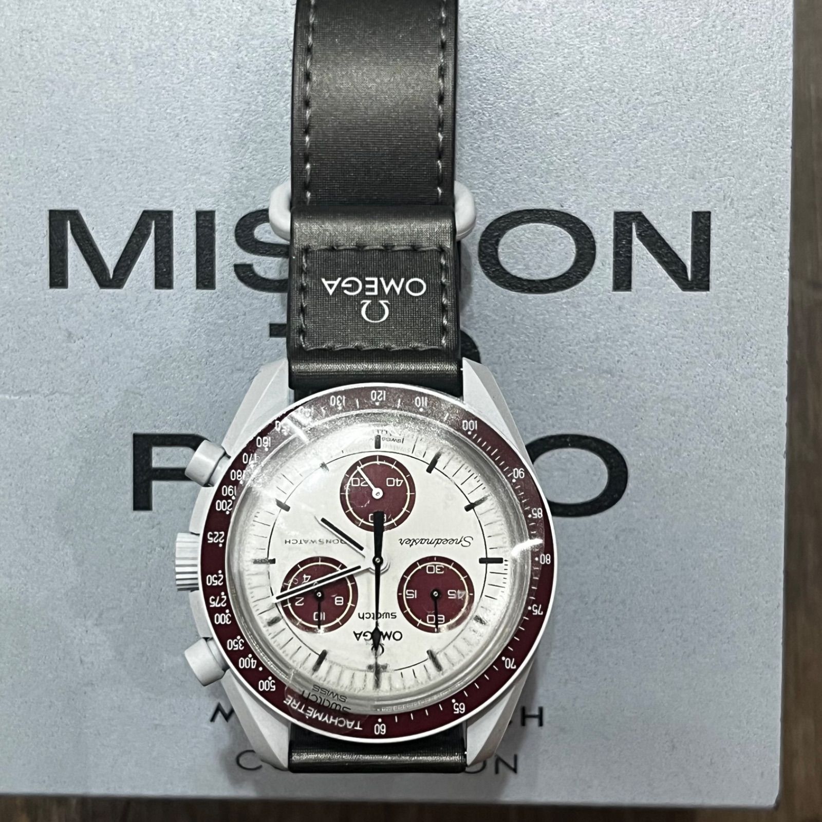 未使用品 Swatch OMEGA MISSION TO PLUTO コラボ ムーンミッショントゥ 