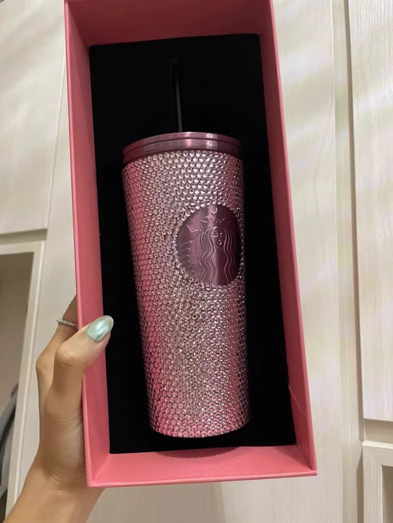 BLACKPINK スターバックス スパンコール コールドカップ 473ml 1 新品未使用！BLACKPINK スターバックス スパンコール コールド
