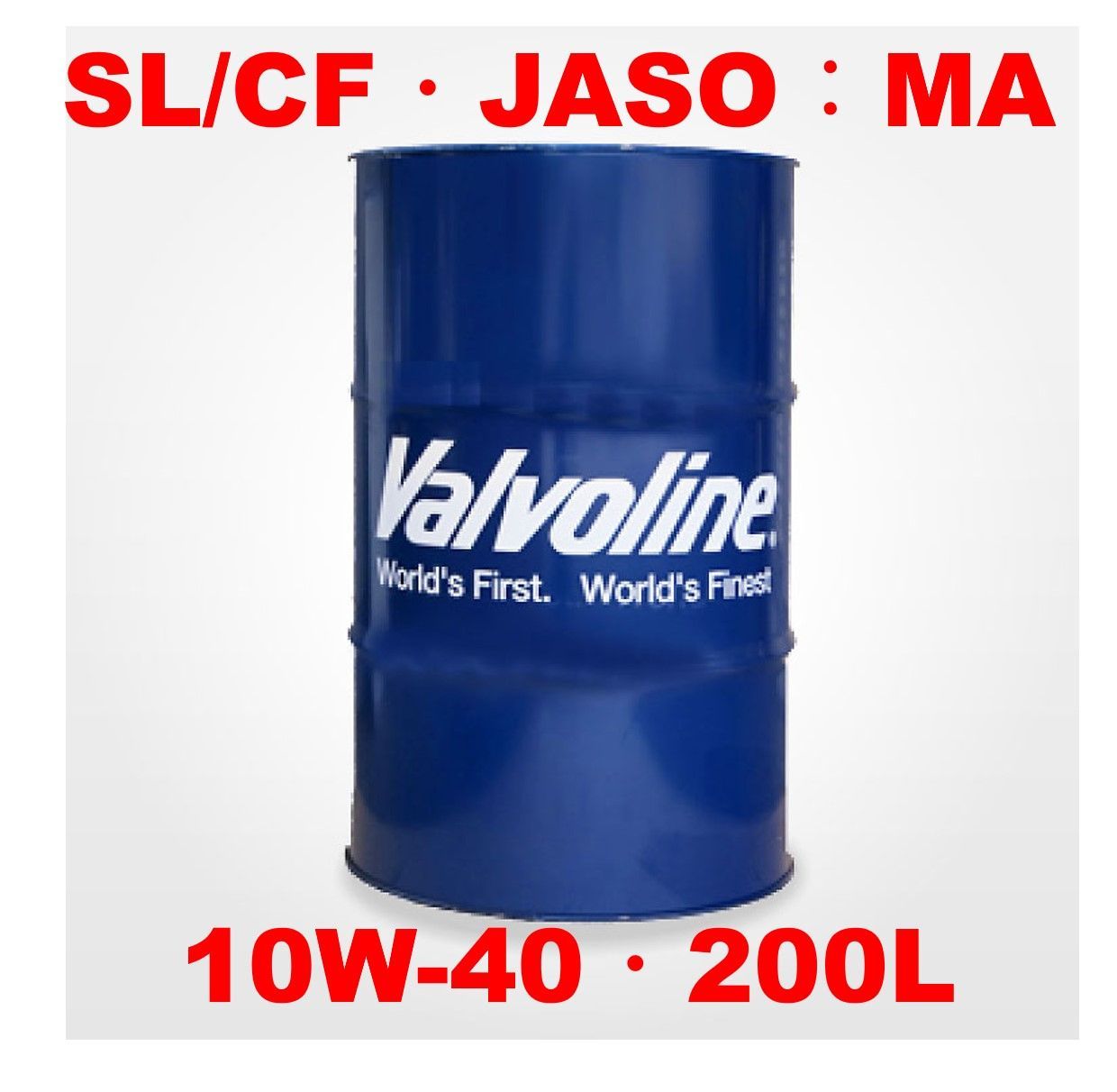 好評大得価VALVOLINE Super SL/CF 10w40 JASO MA 20L メンテナンス