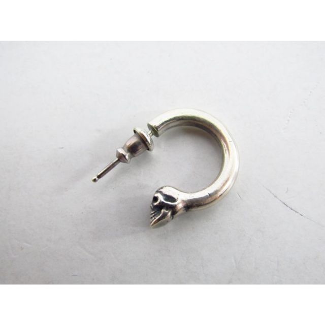 Gaboratory ガボラトリー ファントムTバースカルオンオーリングピアス 片耳 レフトサイド STERLING スターリングシルバー AC26334
