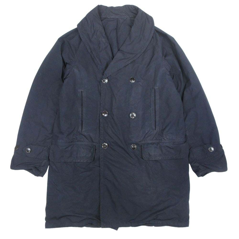 COMOLI MACKINAW COAT navy COMOLI Mackinaw Cruiser Jacket