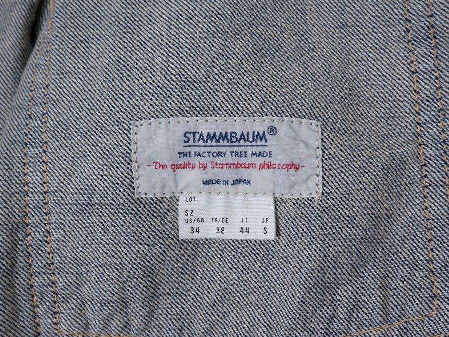 アパルトモン STAMMBAUM OVERSIZE DENIM JACKET STAMMBAUMシュタンバウム L'Appartementアパルトモン購入