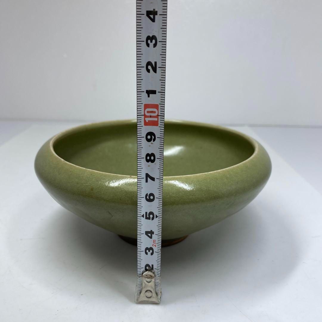 中国明時代 竜泉窯 青磁鉢 タサオ 最大幅約16㎝ 東里6-1031③ - メルカリ