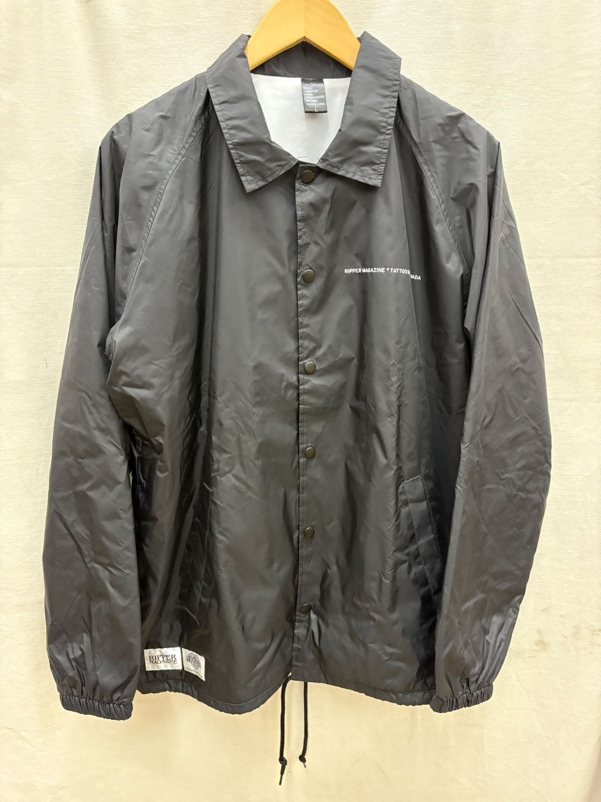 RIPPER MAGAZINE × TATTOO STUDIO YAMADA COACH JACKET mtk001 f172