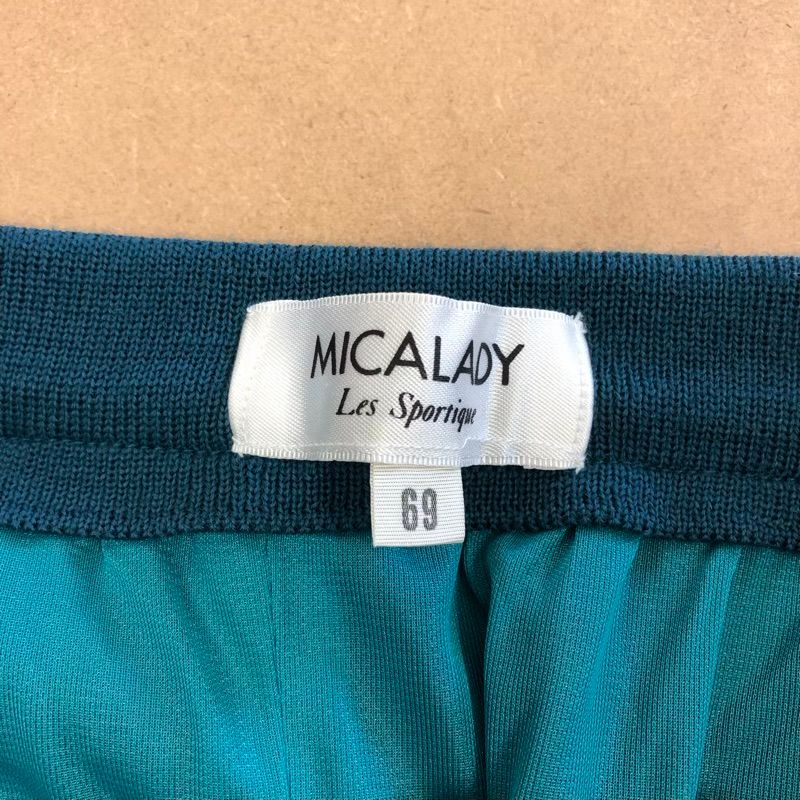 ミカレディ MICALADY セットアップ ジャケットスカート 柄