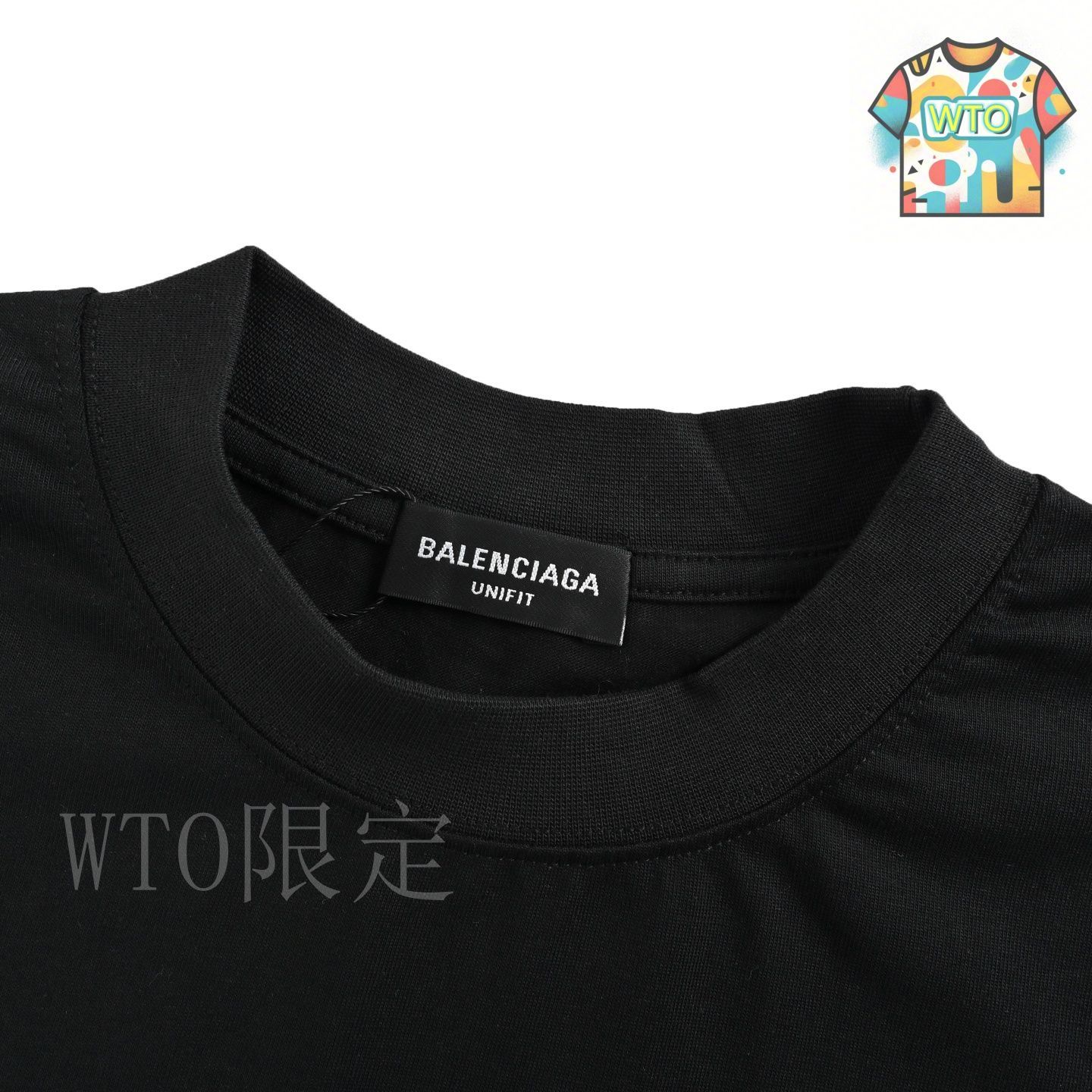 今日特価】Balenciaga 24ss R ロゴ小文字プリント T シャツ-2