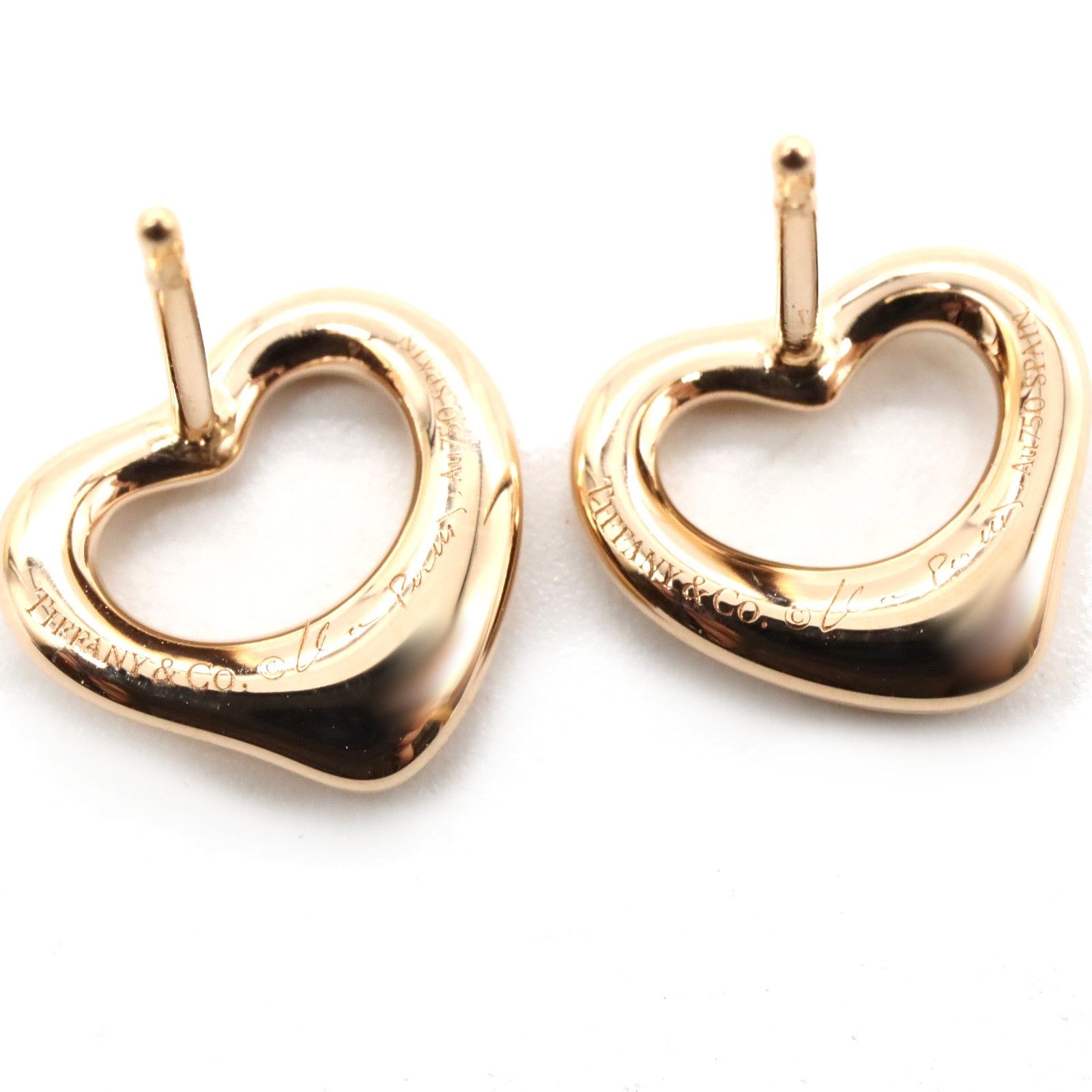 Tiffany&Co ティファニー ピアス オープンハート ドロップピアス _3 楽天市場】Tiffany&Co. ティファニーオープンハートドロップピアス