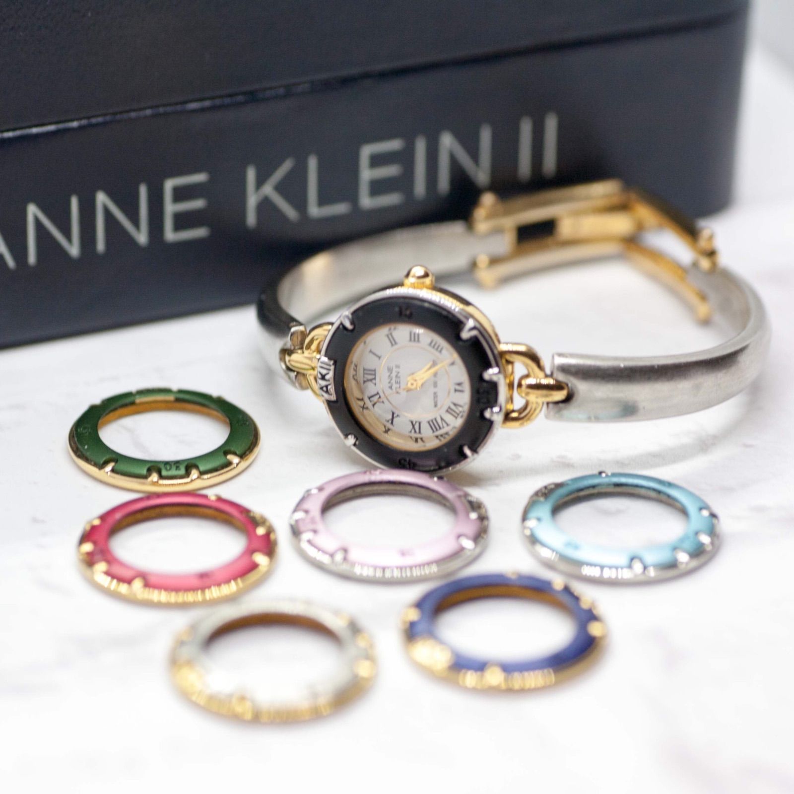 ANNE KLEIN II 腕時計 ベゼル着せ替え時計 - アクセサリーショップ