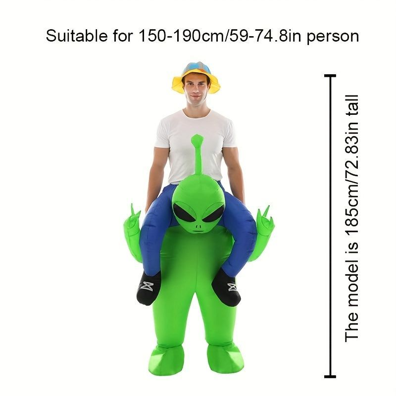 エイリアン着ぐるみハロウィン仮装コスプレ大人用ふくらむ宇宙人