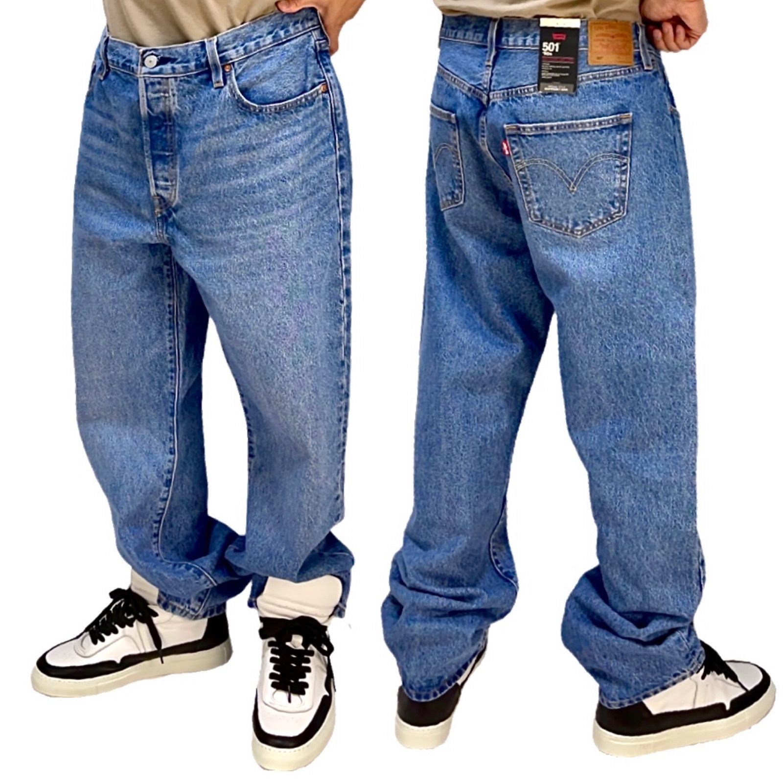 90sルックに♪【Levi's】ブルー 501 '90s ジーンズ Levi's リーバイス 501 '90s A19590005 ジーンズ ミドル